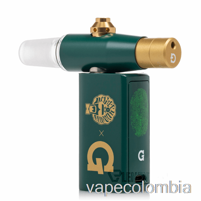 Kit Vape Completo Grenco Science G Pen Connect Vaporizador Dr. Pulgar Verde